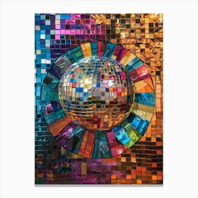 Disco Ball 1 Canvas Print