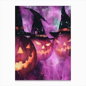 Pink Haloween 41 Canvas Print