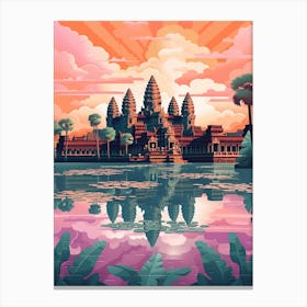 Angkor Wat, Siem Reap Cambodia Canvas Print