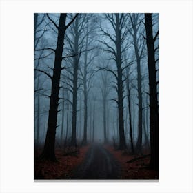 The Beast That Calls the Forest Home Canvas Print