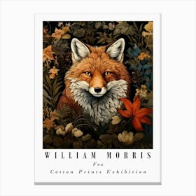 William Morris fox 1 Canvas Print