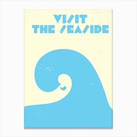 Visit The Seaside 1 Canvas Print