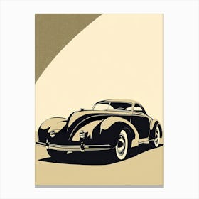 Classic Car Canvas Art Stampe su tela