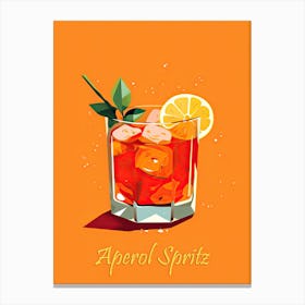 Aperol spritz 1 Canvas Print