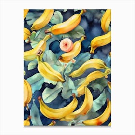 Bananas Painting Canvas Print