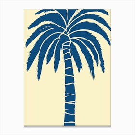 Palm Tree Graphic Pop Art Canvas Print