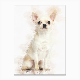 Chihuahua Dog Canvas Print