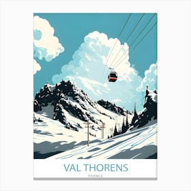 Val Thorens Canvas Print