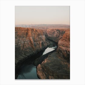 Colorado River Canyon 1 Canvas Print