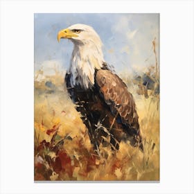 Bird Painting Bald Eagle 2 Canvas Print