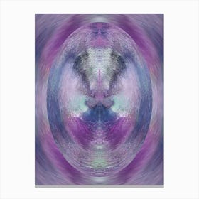 Cosmic Ascension Lilac  Canvas Print