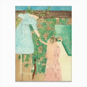 Gathering Fruit (1893), Mary Cassatt Canvas Print