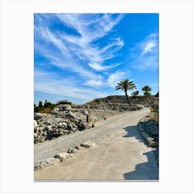 Desert Landscape Canvas Print