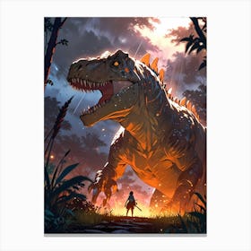 Tyrannosaurus Rex 1 Canvas Print