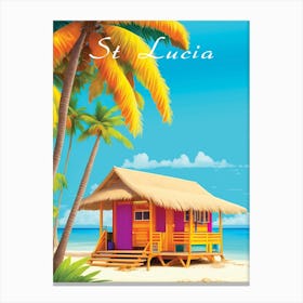 St Lucia Canvas Print