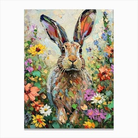 Polish Rabbit Painting 2 Canvas Print