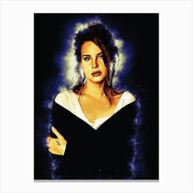 Spirit Of Lana Del Rey Born To Die Canvas Print