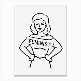 Feminist Canvas Print