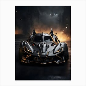 Batman Batmobile 5 Canvas Print