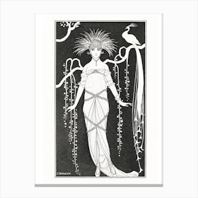 1910s Fahion Art Deco Canvas Print