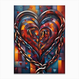 Heart Of Gold 1 Canvas Print