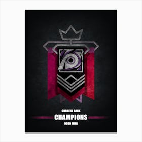 Jackal Rainbow Six 1 Canvas Print