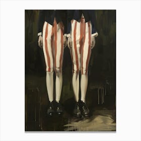 Two Americans Canvas Print