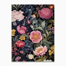 Floral Wallpaper 191 Canvas Print