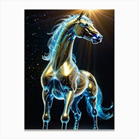 Horoscope Horse Canvas Print