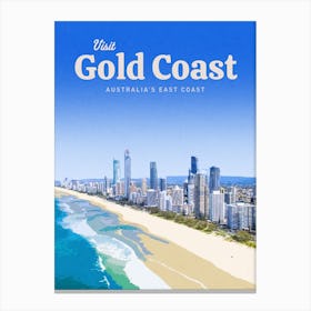 Gold Coast Canvas Print