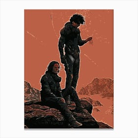 paul atreides dune movie 2 Canvas Print