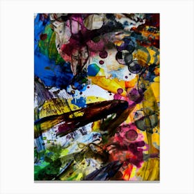 Abstraction Is An Artist S Palette Canvas Print