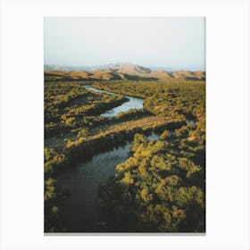 Salt River Arizona Canvas Print