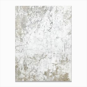 Cracked Concrete Wall Canvas Print