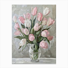 A World Of Flowers Tulips 3 Painting Canvas Print