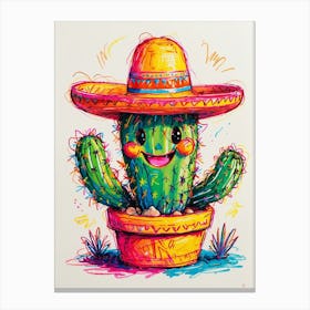 Cactus 4 Canvas Print