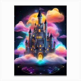 Castle In The Clouds 1 Canvas Print