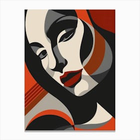 Abstract Woman 9 Canvas Print