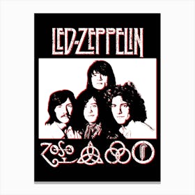 Led Zeppelin 4 Canvas Print