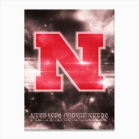 Nebraska Cornhuskers Canvas Print