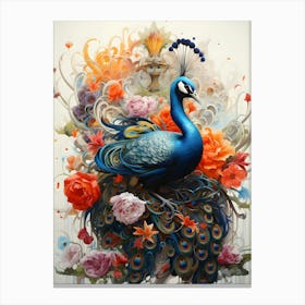 Peacock 3 Canvas Print