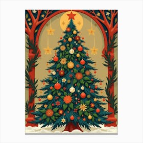 Christmas Tree Canvas Print