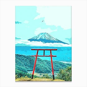 Fuji mount 1 Canvas Print