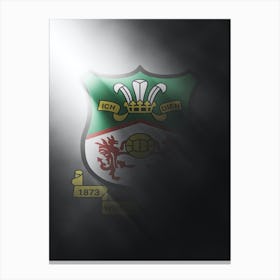 Wrexham Football Poster Canvas Print