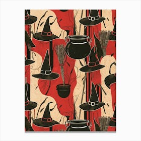 Witches Hats Canvas Print