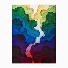 Rainbow River Canvas Print