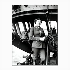 Sailor In Uniform Canvas Print