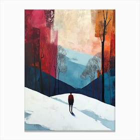 Walk In The Woods Canvas Print