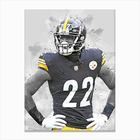 Najee Harris Pittsburgh Steelers Canvas Print