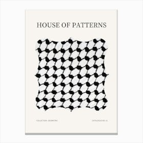 Geometric Pattern Poster 31 Canvas Print